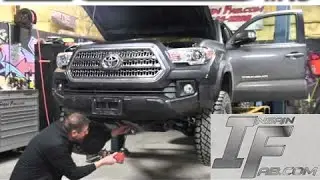InSain Fabrication 2016 Tacoma Front Bumper Install