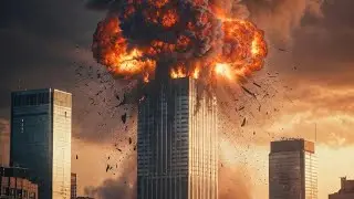 Massive City Building Explosion | Cinematic Destruction Scene in 4K HDR