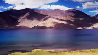 Leh Ladakh Trip, Pangong Lake, Beautiful Cinematic Video, DJI MINI 3 Pro Drone Sample Footage