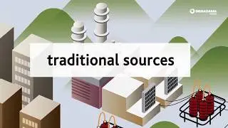 How does electricity reach the consumer?