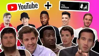 If Youtubers were in The Office [deepfake]