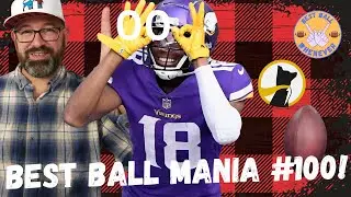 BEST BALL MANIA 5 DRAFT #100!