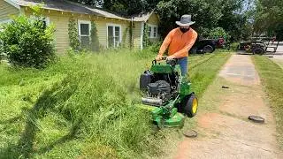 I GAVE him THIS after MOWING his yard for FREE