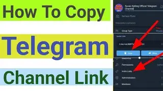 How To Copy Telegram Channel Link 2023 || How To Share Telegram Channel Link 2023 | Telegram Channel