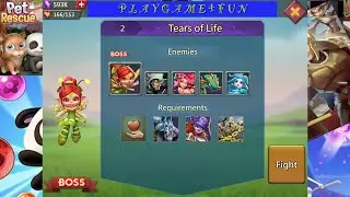 🗡Lords Mobile - Bloodlust - Stage 2 - Teats of Life - Auto