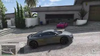 GTA V Audi R8 800hp Test With Logitech G923 Wheel 