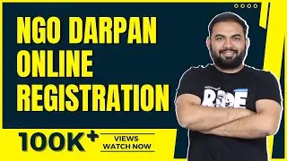 NGO Darpan Registration Online | NITI Ayog | Skill Development | Shahid Ansari