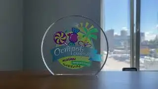 прозрачность печати на оргстекле