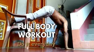 HOME WORKOUT - FULL BODY🏋️ | ADVANCED | FitBouncer