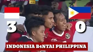 Highlight Indonesia (3) vs Philippines (0)// #seagames