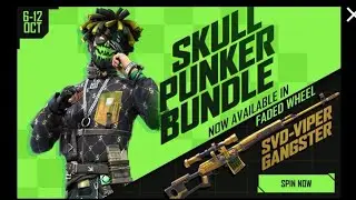 FREE FIRE NEW SKULL PUNKER BUNDLE 🔥|| FREE FIRE NEW EVENT||