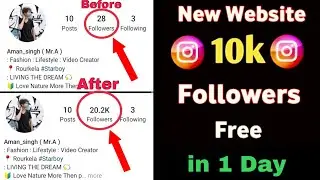 Instagram Par Followers Kaise Badhaye l 10k Followers In 1 Day