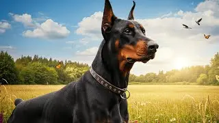 🐕⚡ Doberman Pinschers: Super Speed, Loyalty & Smarts Unleashed! 🛡️ | Fun Animals for Kids