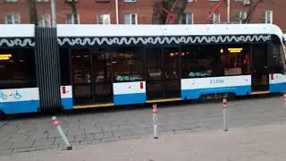 Трамвай Витязь-М(31236) маршрут А