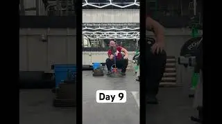 Day 9 over the top knuckle riser training 102.5lbs/46.5kgs 