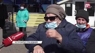 Воспитанники детского сада «Волшебная страна» в преддверии празднования Дня Победы устроили концерт