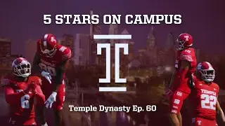 5 Stars on Campus vs. Clemson! - Temple University Dynasty Rebuild Ep. 60 CFB25