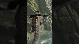 Hogwarts Legacy - Hungarian Horntail Dragon Mount #shorts