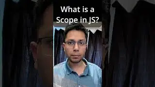 What is a Scope? | Scope and Scope Chain in JavaScript | Clip #1 | Core JavaScript
