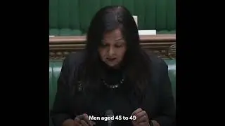 Yasmin Qureshi on male suicide rates