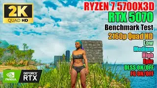 Ark Survival Ascended RTX 5070 1440p BENCHMARK TEST 