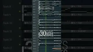 Day 21 of 30 of sharing simple yet effective beats! 🎹🎵🎼 #30days30beats #electronicmusic #flstudio