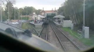 Class 37 254 run around Eridge Station Spa Valley Railway
