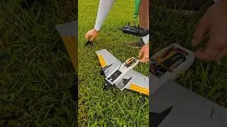 Крыло - это весело, говорят они. Ну да, конечно, я вижу 😂 #fpvwing #fpv #фпв