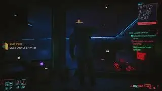 Cyberpunk 2077  Gig: A Lack  Of  Empathy