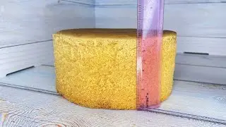 Where to put the yolks? Sunny sponge cake with yolks// Many nuances