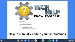 How to manually update your Chromebook