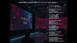 Node RED Con 2024 テーマソング Let's Deploy！