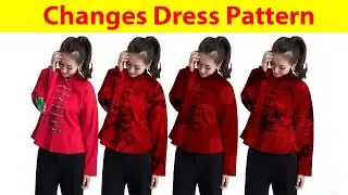 How to change dress pattern easy way