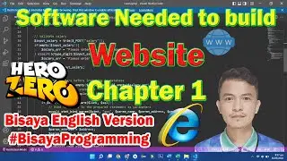 Chapter 1 - What software do I need to build a website?