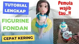How to Make a Female Figurine from Fondan