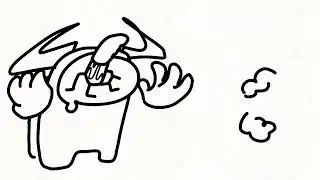 My First Animation Remastered Twice #amongus #animation 