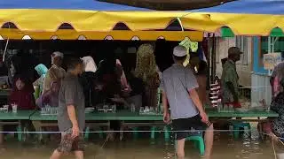 penganten kebanjiran