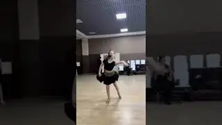 Анастасия Ямаева танцует ча-ча-ча (Латина) #танцы #чачача #tsatyryanteam #латина