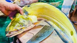 Amazing Wallago Attu (Boal) Fish Cutting Live Techniques | Expert Quick Tips & Tricks