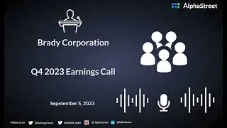 Brady Corporation Q4 2023 Earnings Call