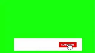 Green Tech - Subscribe Animation | Green Screen Video Clip for use | Subscribe Button