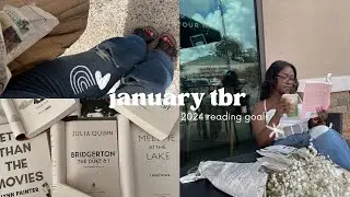 january TBR list + 2024 reading goals