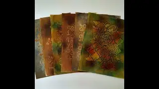 3 Step Mixed Media Textured Paper