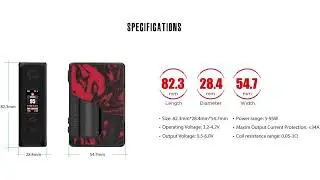 Vandy Vape Pulse V2 BF Mod 95W VandyVape Pluse II Box MOD