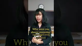 Speaking English in the classroom.