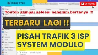 NEW GUYS!!! USING THE MODULO SYSTEM | 3 ISPs SEPARATING TRAFFIC WITH A LOAD BALANCE FEE ON MIKROTIK