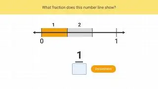 Identifying Fractions on a Number Line (Part 1)