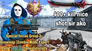 Special forces Group 2 - Snowmap [Zombie Mode Expert Part 7]🎬🎬🎬|Jamestutorialtv