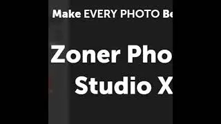 Zoner Photo Studio X affordable full featured photo editing