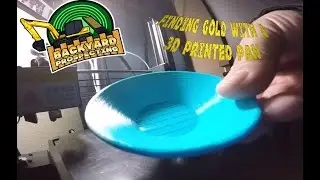 DIY- Find gold with a 3d printed pan